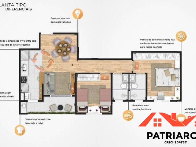 Apartamento para Venda em Paulínia - 4