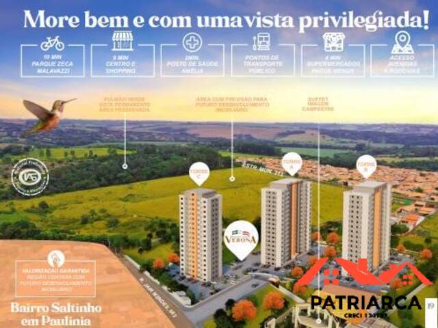 #Verona - Apartamento para Venda em Paulínia - SP