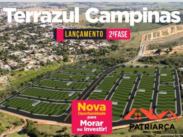 #TerraAzul - Terreno em condomínio para Venda em Campinas - SP
