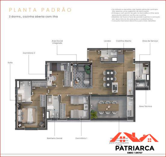 Apartamento, 2 quartos, 77 m² - Foto 21