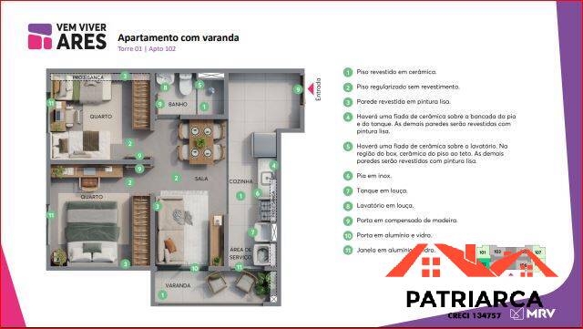 Apartamento, 2 quartos, 46 m² - Foto 16