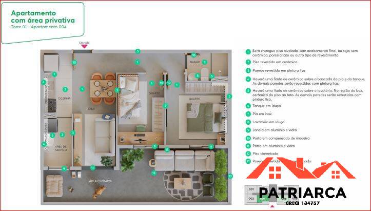 Apartamento, 2 quartos, 44 m² - Foto 13
