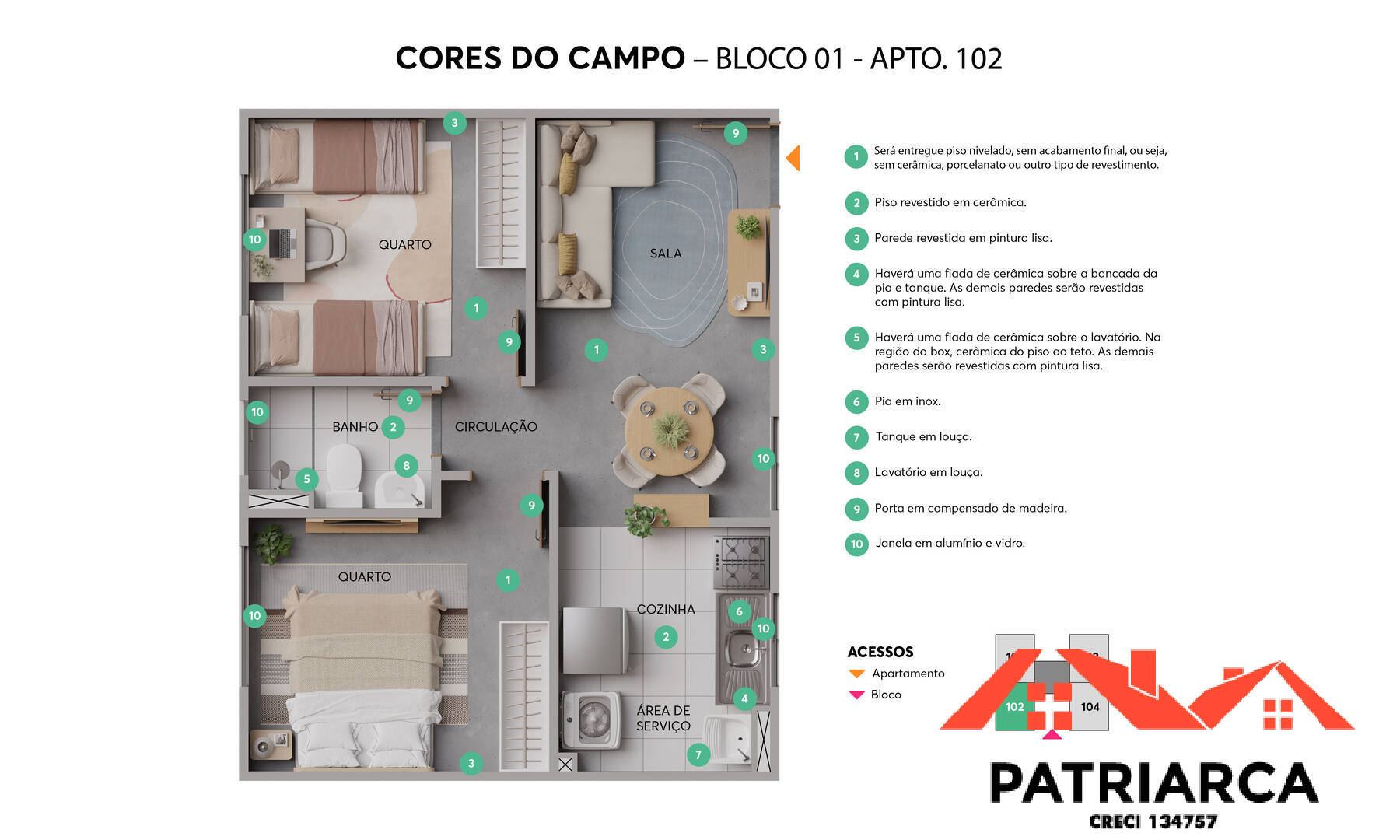 Apartamento, 2 quartos, 43 m² - Foto 18