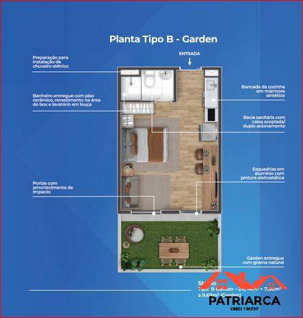 Apartamento, 2 quartos - Foto 13