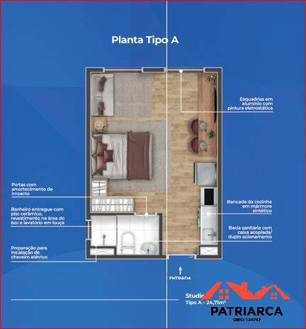 Apartamento, 2 quartos - Foto 12